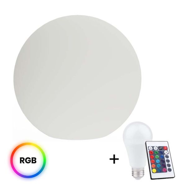 MILAGRO EKO1365 Kula Ogrodowa Globo Fi300 +żarówka RGB A60 10W + Pilot