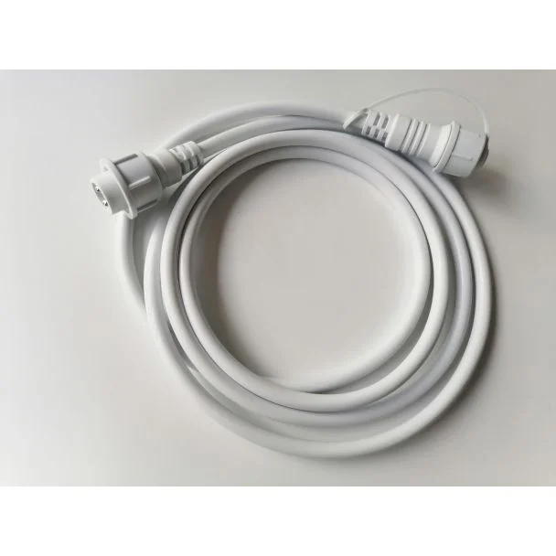 MILAGRO EKO7558 Kabel zasilający/przedłużacz BIAŁY do GIRILANDY 2m