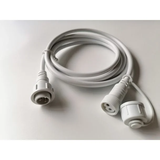 MILAGRO EKO7558 Kabel zasilający/przedłużacz BIAŁY do GIRILANDY 2m