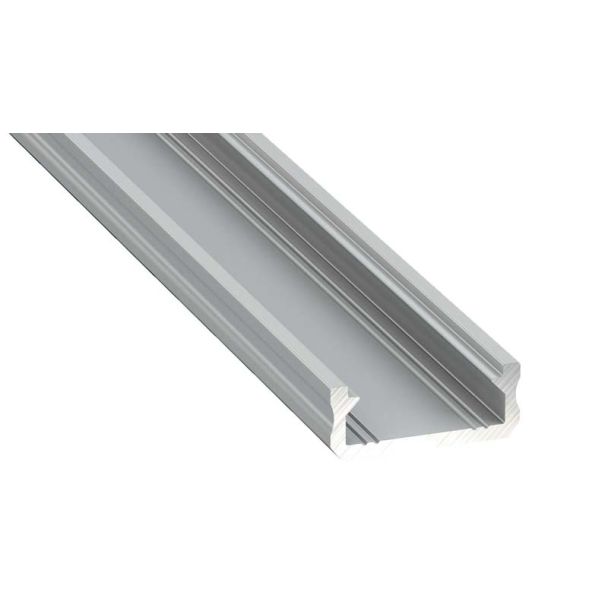 MILAGRO EKPR6474 PROFIL ALUMINIOWY SREBRNY TYP D 1m + KLOSZ MLECZNY