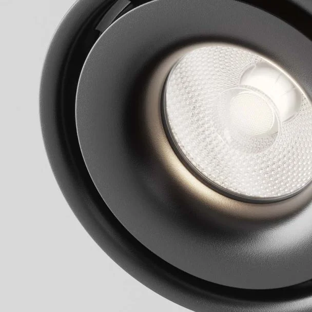 MAYTONI C084CL-15W4K-D-B Yin lampa sufitowa czarny