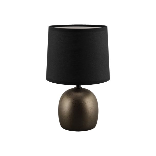 IDEUS 4056 LAMPA ATENA E14 C BLACK LAMPKA STOŁOWA STRÜHM