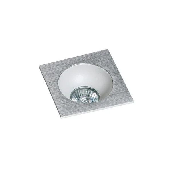 AZZARDO GM2118S-ALU / AZ1733 Hugo 1 downlight (aluminium) reflector not included Lampa wpuszczane