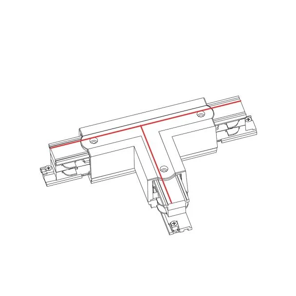 NOWODVORSKI CTLS POWER T CONNECTOR RIGHT2 T-R2 8704 oświetlenie komercyjne systemy konfigurowalny akcesoria 3-fazowy