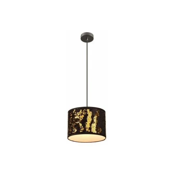 REALITY 333601-03 Crazy - lampa wisząca 1 płomienna czarna