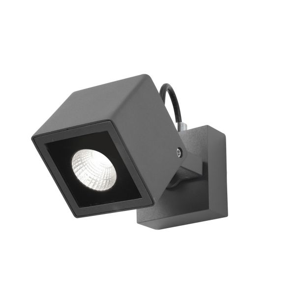 Luces Exclusivas MEJORADA LE71368 LAMPA ZEWNĘTRZNA ŚCIENNA szary
