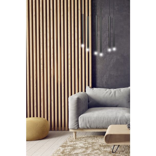 EMIBIG 552/6 LAMPA WISZĄCA SELTER 6 BLACK