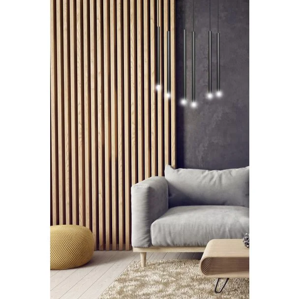 EMIBIG 552/6 LAMPA WISZĄCA SELTER 6 BLACK