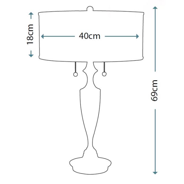 ELSTEAD GATSBY SF/GATSBY AN Table Lamp