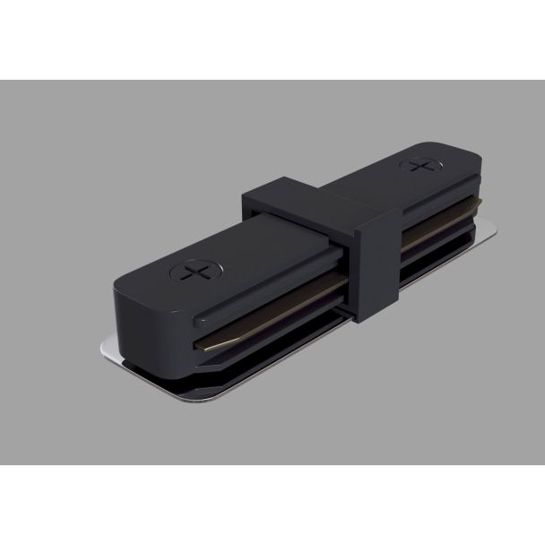 MAYTONI TRA001C-11B Single phase track system Accessories for tracks Track Lighting Accessory Black łącznik 1-fazowy
