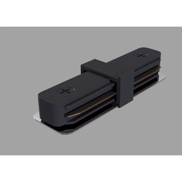 MAYTONI TRA001C-11B Single phase track system Accessories for tracks Track Lighting Accessory Black łącznik 1-fazowy