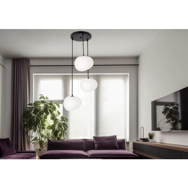 CANDELLUX STUDIO 33-35172 lampa wisząca STONES