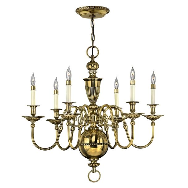 ELSTEAD CAMBRIDGE HK/CAMBRIDGE6 6lt Chandelier