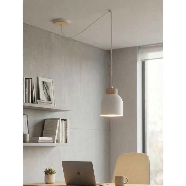 EMIBIG 1625/1 KRU 1 WHITE LAMPA WISZĄCA