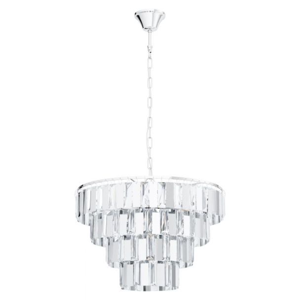 EGLO 99094 LAMPA ERSEKA OPRAWA WISZĄCA HL/7 E14 CHROM/KRISTALL ERSEKA