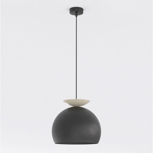 EMIBIG 1753/1 GEO 1 BLACK MOKKA Lampa wisząca