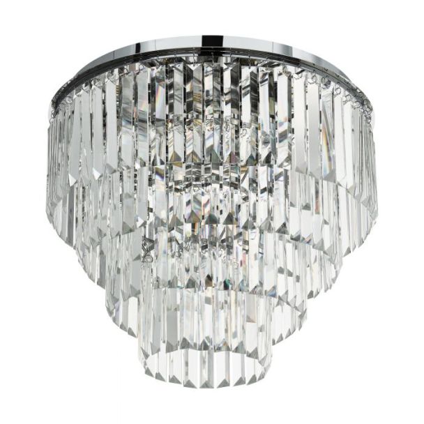 EGLO 39569 LAMPA AGRIGENTO OPRAWA SUFITOWA DL/7 E14 CHROM M.KRISTALLEN AGRIGENTO