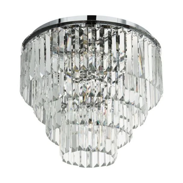 EGLO 39569 LAMPA AGRIGENTO OPRAWA SUFITOWA DL/7 E14 CHROM M.KRISTALLEN AGRIGENTO