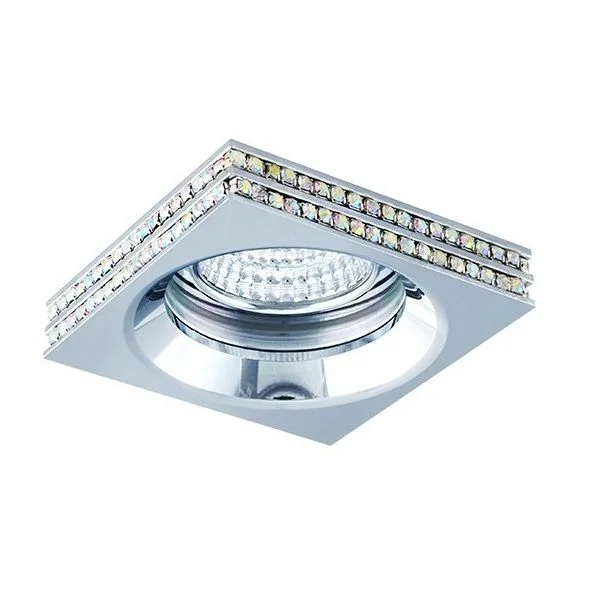 AZZARDO NC1519SQ-CH / AZ1460 Eva Square (chrome) Oczko sufitowe