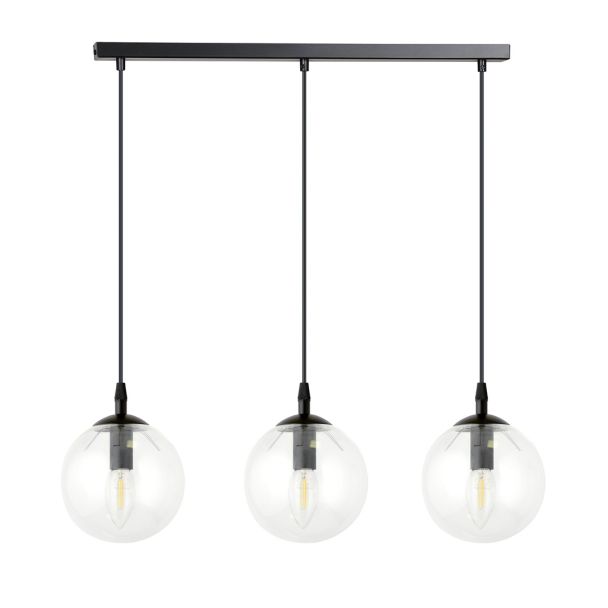 EMIBIG 711/3 LAMPA WISZĄCA COSMO 3 BL TRANSPARENT