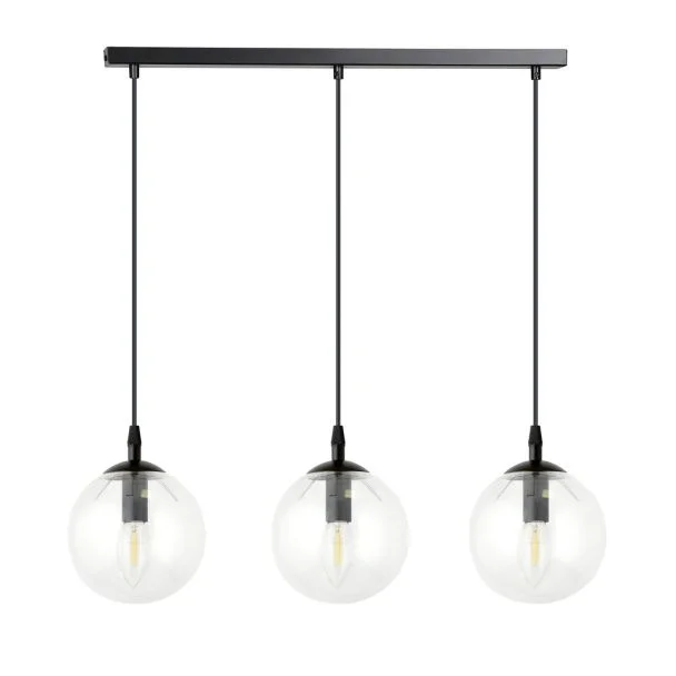 EMIBIG 711/3 LAMPA WISZĄCA COSMO 3 BL TRANSPARENT