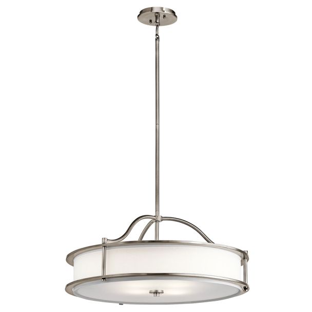 ELSTEAD Emory KL-EMORY-P-M-CLP 4 Light Chandelier/Semi Flush - Classic Pewter