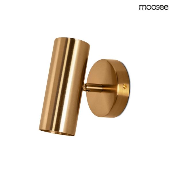 MOOSEE MSE010400215 lampa ścienna SPOT złota