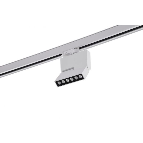 AZZARDO AZ3490 LEON 5 TRACK WHITE TECHNICAL LAMP reflektor 3-fazowy