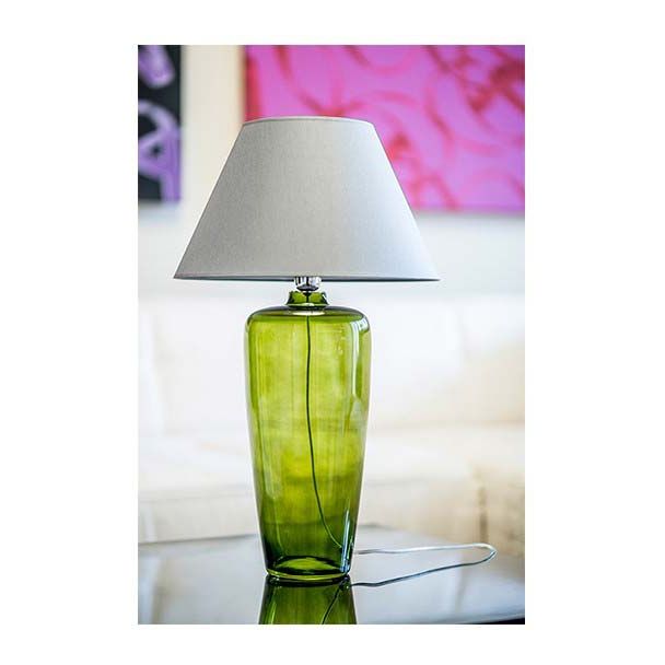 4 CONCEPTS BILBAO GREEN L019811215 lampa stołowa z abażurem