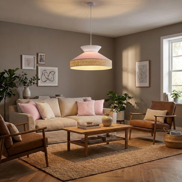 EMIBIG 1775/1 SIESTA 1 ROSE Lampa wisząca