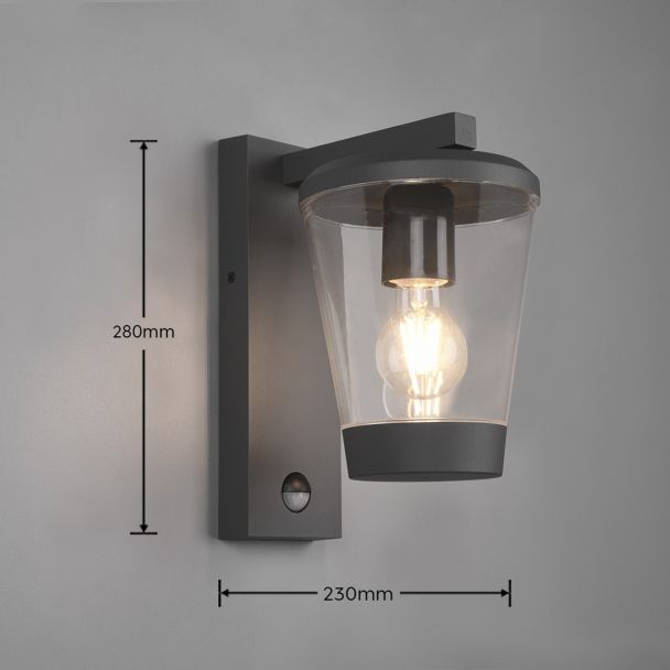 TRIO 211069142 CAVADO lampa zewnętrzna ścienna