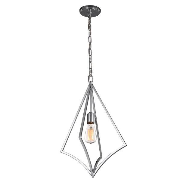 ELSTEAD Nico FE-NICO-P-M-CH 1 Light Medium Pendant