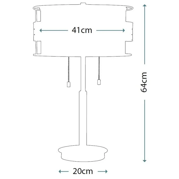 ELSTEAD LAGUNA QZ/LAGUNA/TL Table Lamp