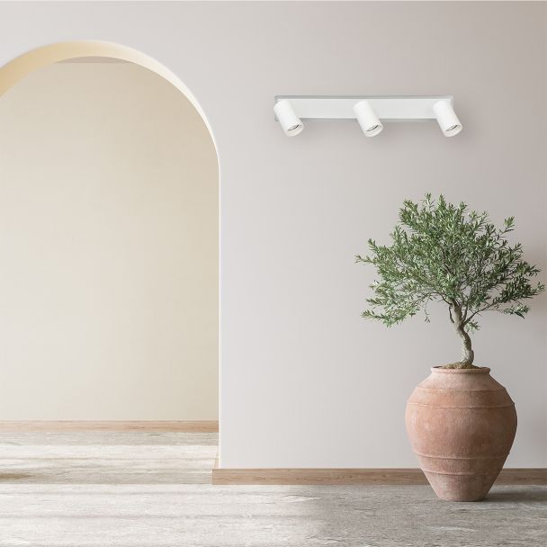 LIGHT PRESTIGE Spot Parma 3 3xGU10 + 1xLED CCT biały LP-0612/3WS WH