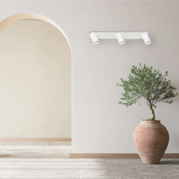 LIGHT PRESTIGE Spot Parma 3 3xGU10 + 1xLED CCT biały LP-0612/3WS WH