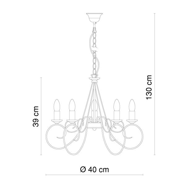GLOBO TRUNCATUS 69003-5