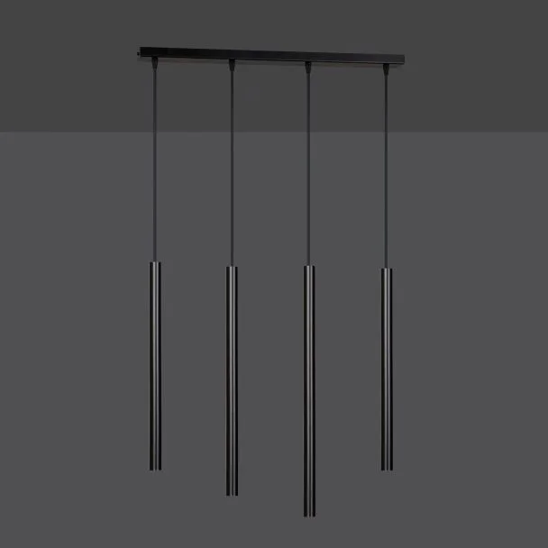 EMIBIG 552/4 LAMPA WISZĄCA SELTER 4 BLACK