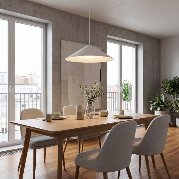EMIBIG 1779/1L MONO 1L WHITE OPAL Lampa wisząca