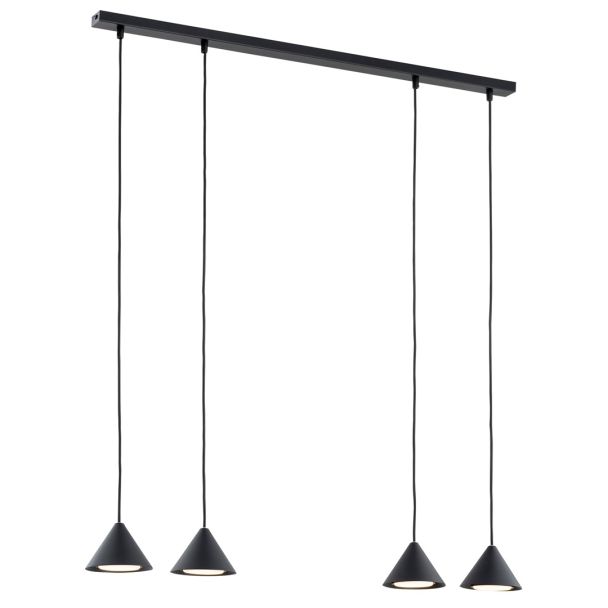 EMIBIG 1330/4 LAMPA WISZĄCA ELIT 4 BLACK