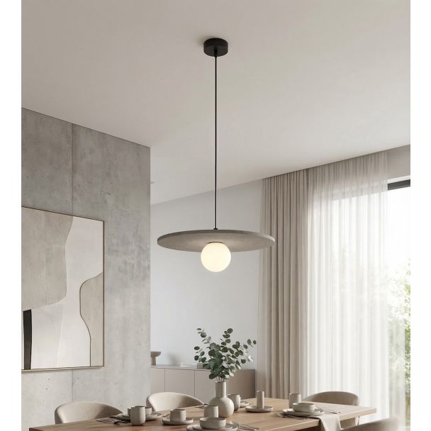 EMIBIG 1660/1 CALMA 1 GRAY LAMPA WISZĄCA