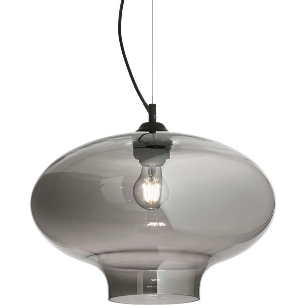 IDEAL LUX BISTRO' SP1 ROUND FUME' 120904
