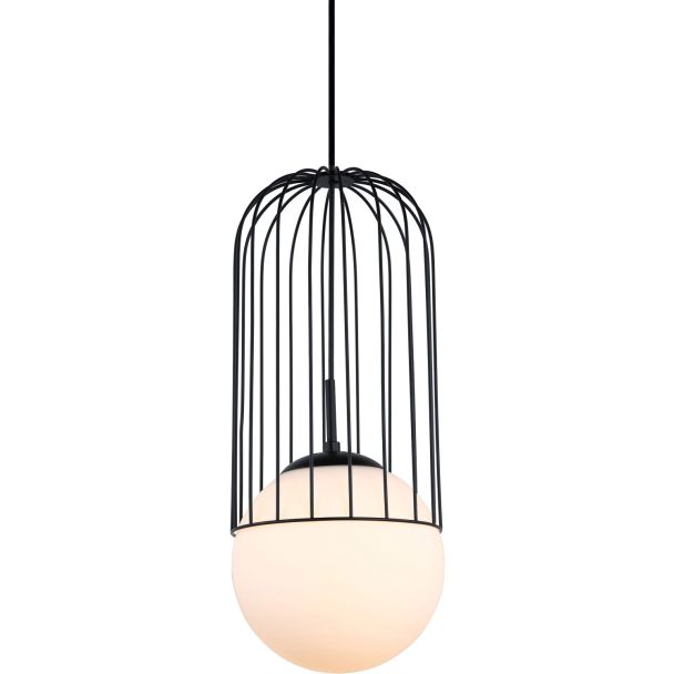 ITALUX Matty MDM-3940/1 BK lampa wisząca