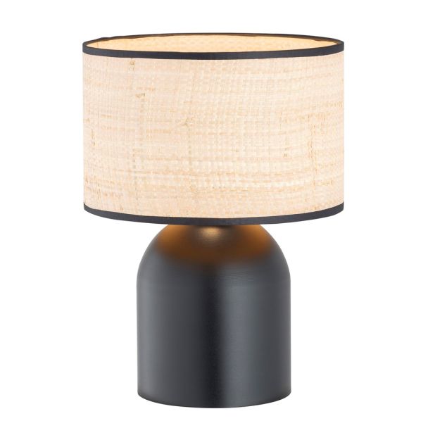 EMIBIG 1324/LN1 LAMPKA BIURKOWA ASPEN LN1 BLACK/RATTAN