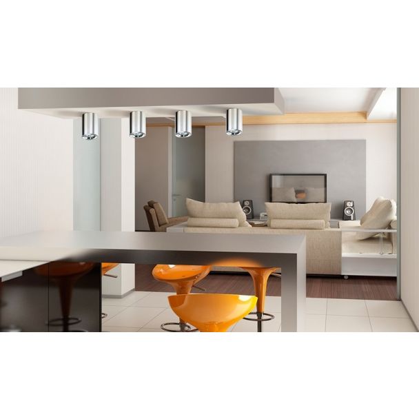 AZZARDO GM4111-CH / AZ1360 Aro (chrome) Lampa sufitowa