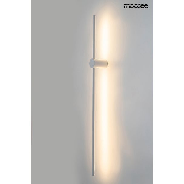 MOOSEE MSE1501100184 lampa ścienna OMBRE 100 biała