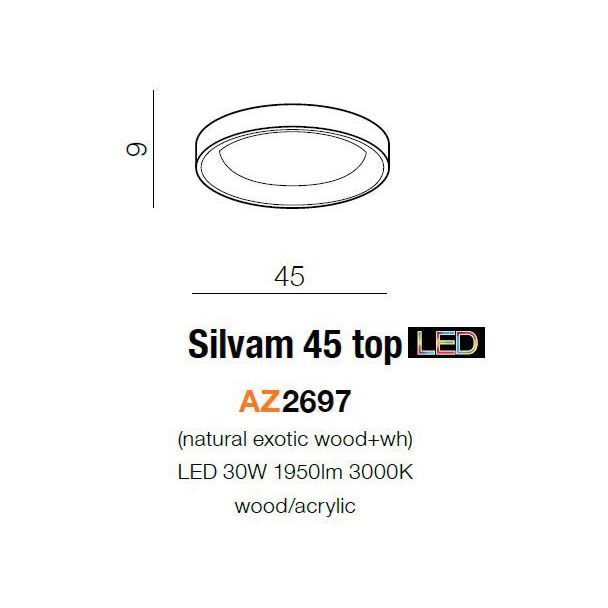 AZZARDO AZ2697 Silvam 45 Top