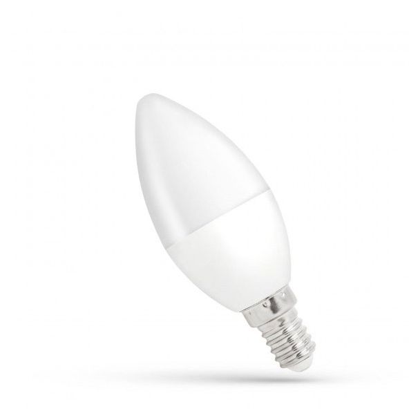 SPECTRUMLED 14220 Żarówka LED ŚWIECOWA E-14 230V 8W WW SPECTRUM