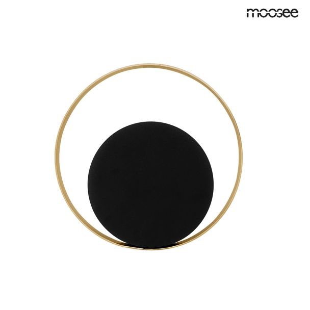 MOOSEE MSE010100339 MOOSEE lampa ścienna BAND złota / czarna