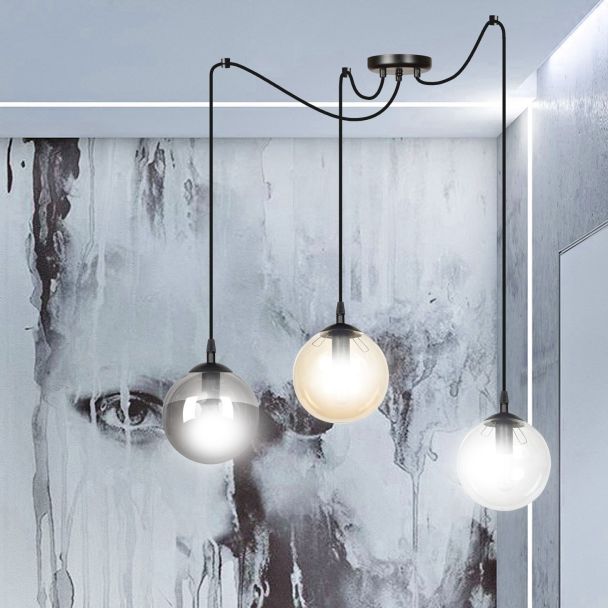 EMIBIG 939/3 LAMPA WISZĄCA GIGI 3 BL MIX