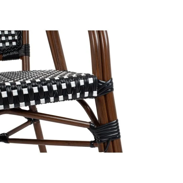 KING HOME KH1501100174 Krzesło CAFE PARIS brązowe rattan